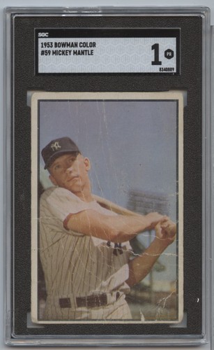1953 Mickey Mantle #59