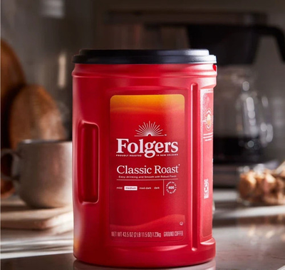 #ad Folgers Classic Roast Fine Ground Coffee 43.5 Oz FREE SHIPPING ALL OVER USA $14.99