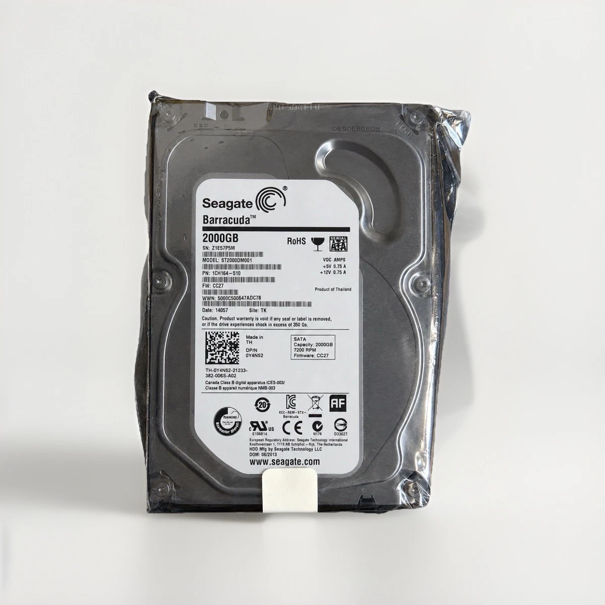Las mejores ofertas en Seagate Barracuda St2000dm001 2tb | eBay
