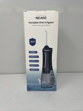 NICARE - Portable Oral Irrigalor - Water Flosser for Teeth - IPX7 - NEW -