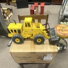 Tonka Mighty Loader Yellow Black Pressed Steel Construction Vehicle Toy