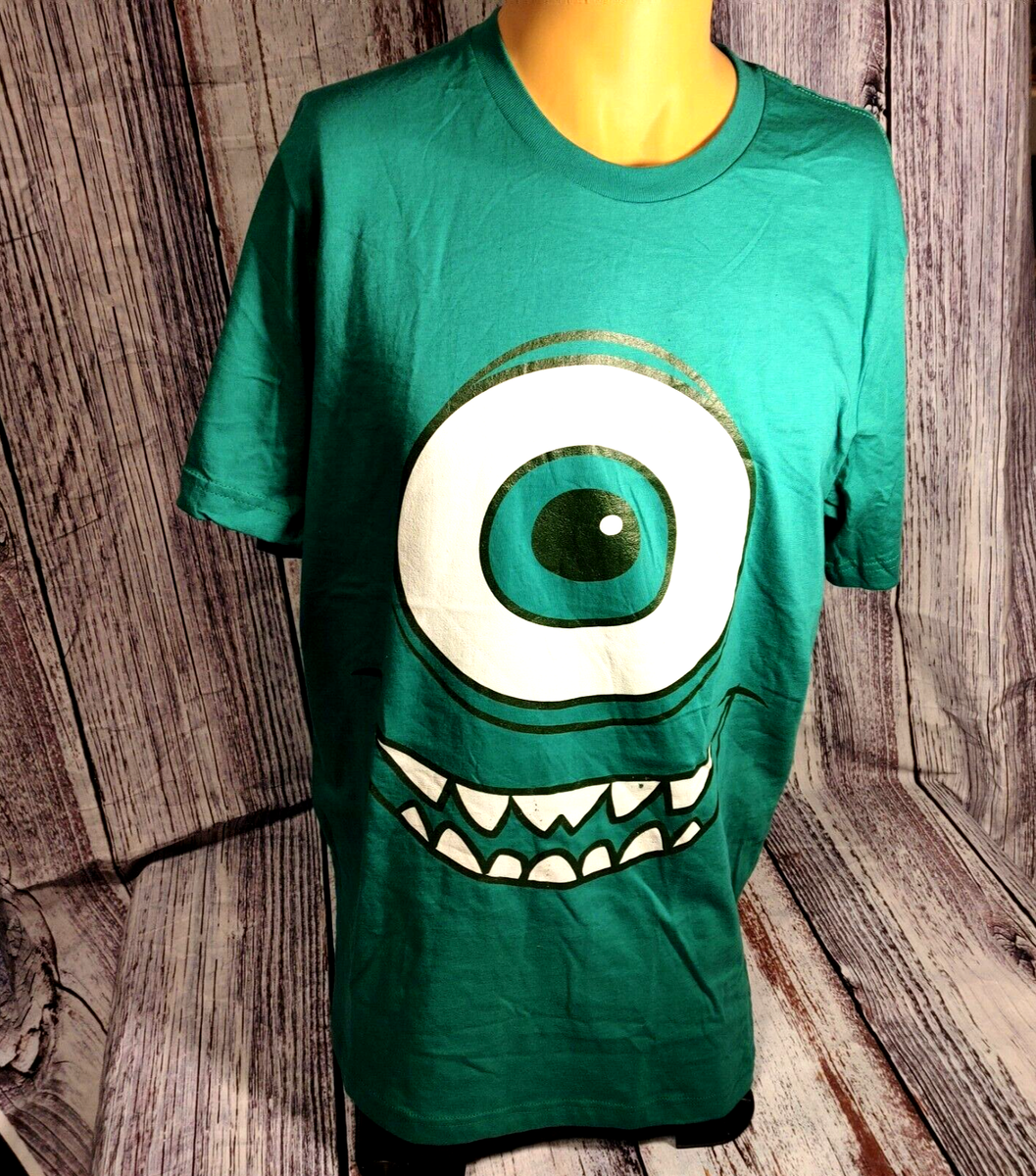Disney Monsters Inc. Mike Wazowski Large T-Shirt, young in spirit men and  women. | eBay