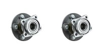 NTY 2X Radnabe Radlagersatz Hinterachse FüR Toyota Urban Cruiser _P1_ 1.4 D-4D