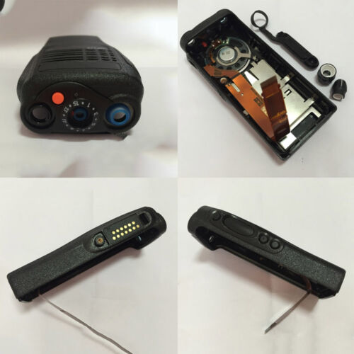 Pour Motorola GP328 GP340 HT750 PRO5150 étui talkie-walkie avec bouchon bouton corne - Photo 1/9
