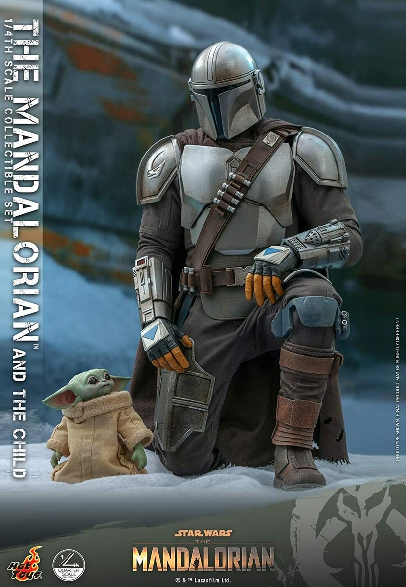 Star Wars The Mandalorian and The Child Set 1/4 Scale Hot Toys