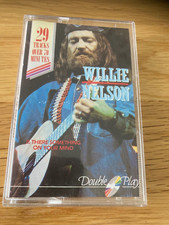 WILLIE NELSON IS THERE SOMETHING ON YOUR MIND DOUBLE AUDIO CASSETTE ALBUM