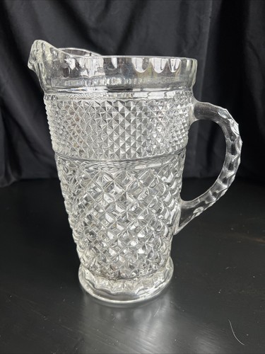Anchor Hocking Wexford Clear Glass 64 oz Pitcher Excellent Used Condition - Picture 2 of 9