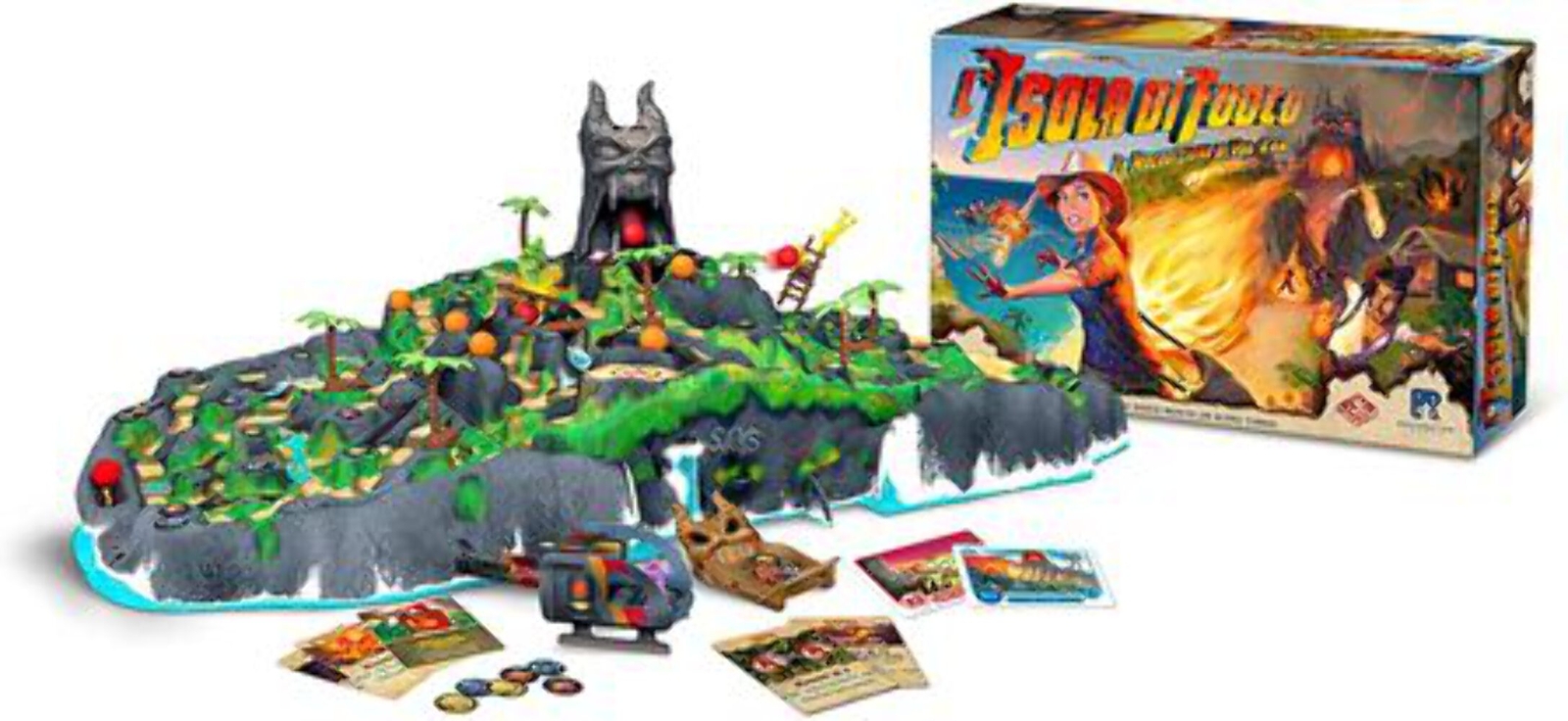 GIOCO DI SOCIETA' 8271 L'ISOLA DI FUOCO