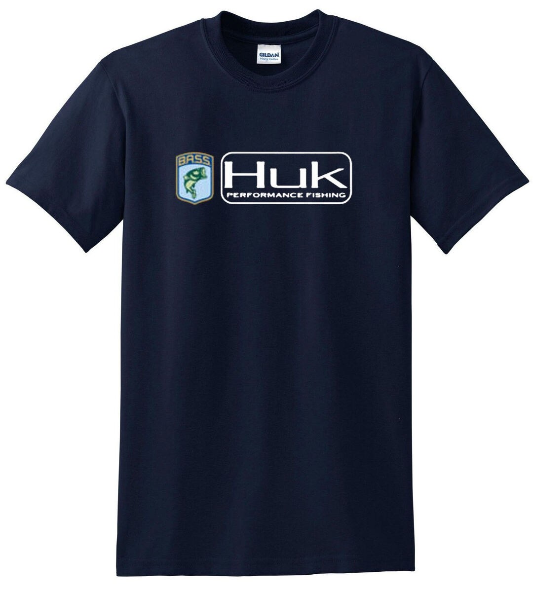 New Shirt HUK Performance Fishing Logo Men's T-Shirt S-3XL