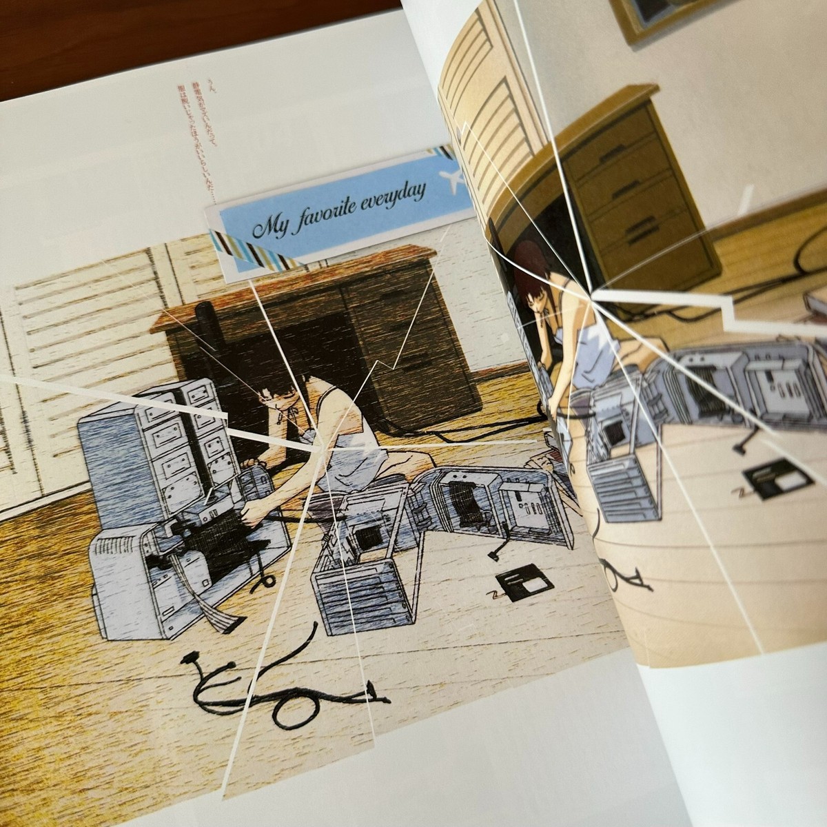 lain 小説　画集 lain 