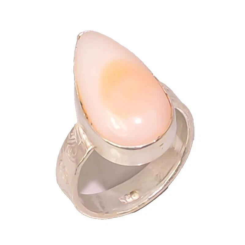 Opal Envoltura Plateado Plata Anillos de Moda