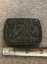 United States Marine Corps Semper Fidelis Belt Buckle