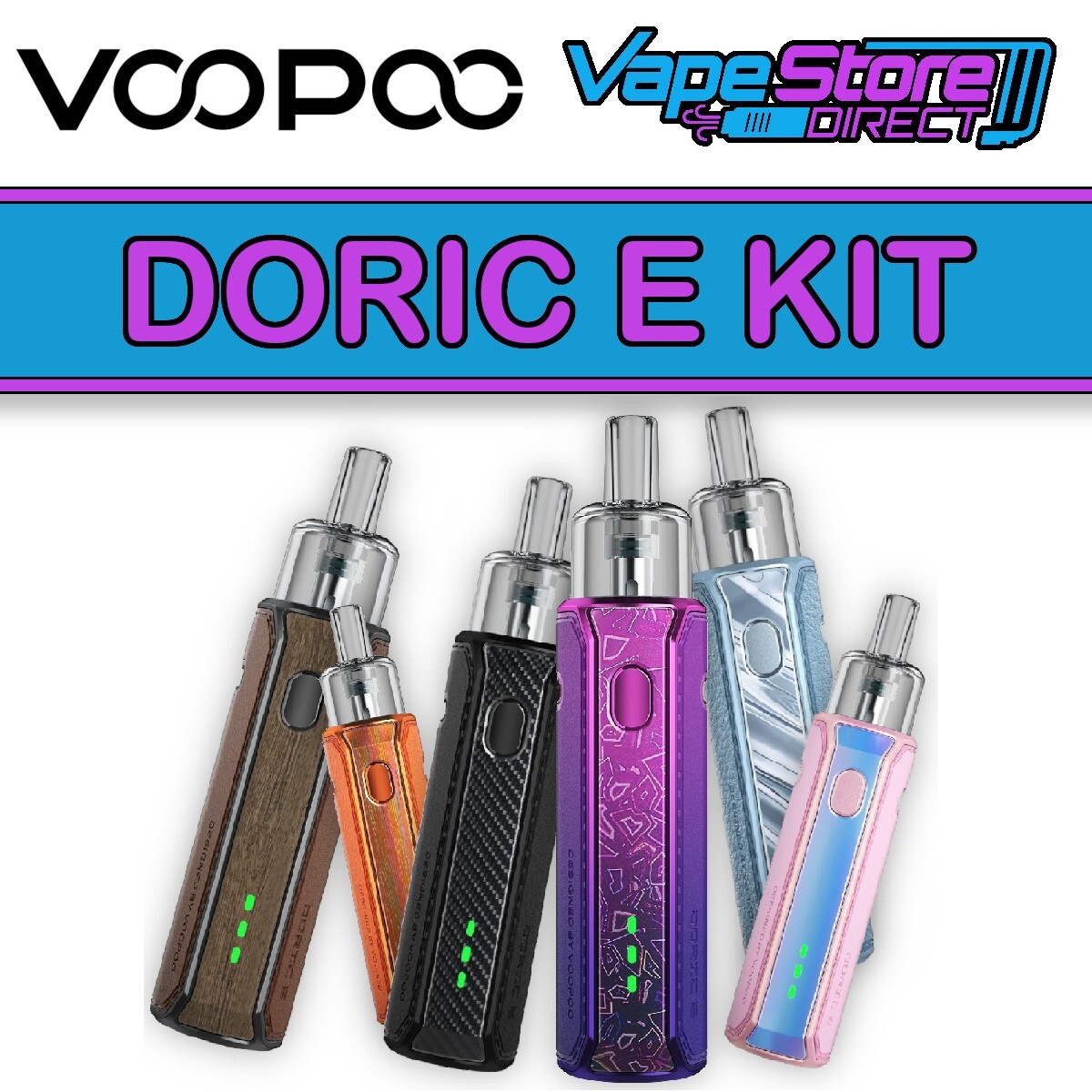 voopoo doric e manual VOOPOO Doric E Kit 1500mAh 25W