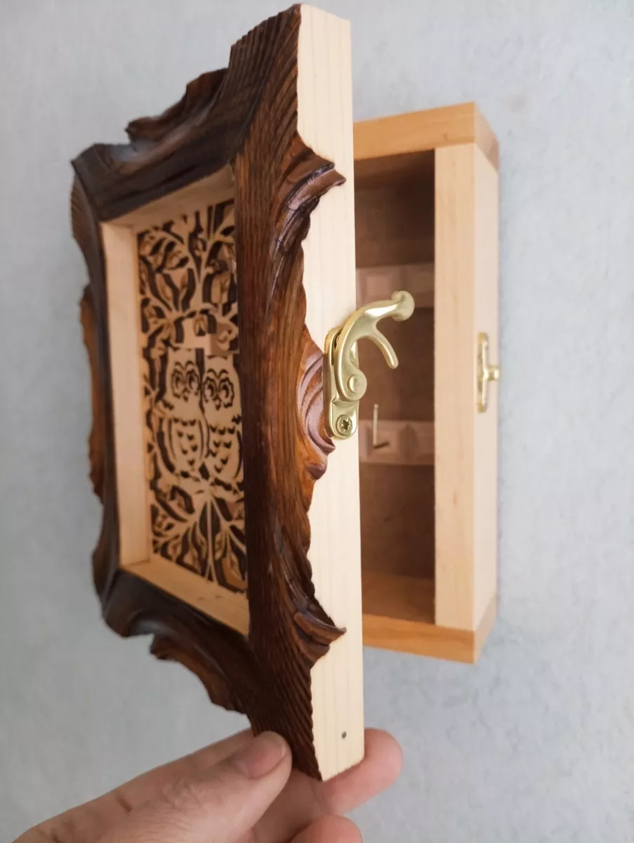 Wooden Key Box Best Key Box/ Solid Wooden Key Cabinet,wooden Key