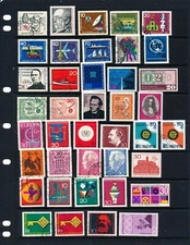 Very Old German Postage Stamp Collection
