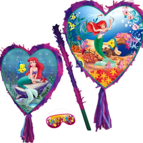 Mała Syrenka Piñata Dziewczęca Smash Impreza Zabawa Księżniczka UK Ariel pod morzem Nowa - Zdjęcie 1 z 3