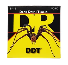 DR Strings DDT - Drop Down Tuning Bass Strings: Heavy 50-110 [DDT-50]
