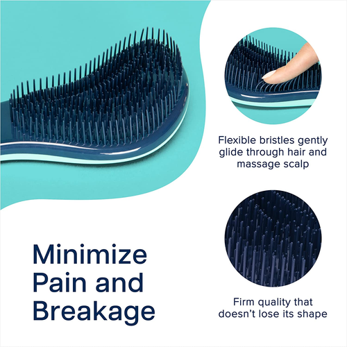 Crave Naturals Glide Thru Detangling Brush - Detangler Brush for Natural, Curly, - Picture 3 of 16