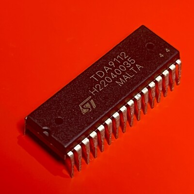 [1x] TDA9112 STM I²C Deflection Processor for Multisync Monitor IC SDIP-32