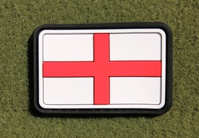 JTG - England Flag (St. George) Patch, fullcolor / 3D Rubber patch