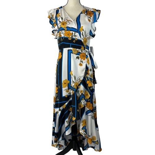 parker silk wrap dress Silk Mini Dress