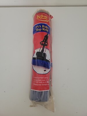 QUICKIE BRAND (05924-3) or KELLOGG QUALITY (0592) PVA Roller Mop Refills *NIP* 