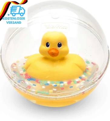 BESUCHE DEN FISHER-PRICE-STORE Fisher-Price Watermates Entchenball, Lustige Ente in Kugel Mit Konfetti, Baby Sp