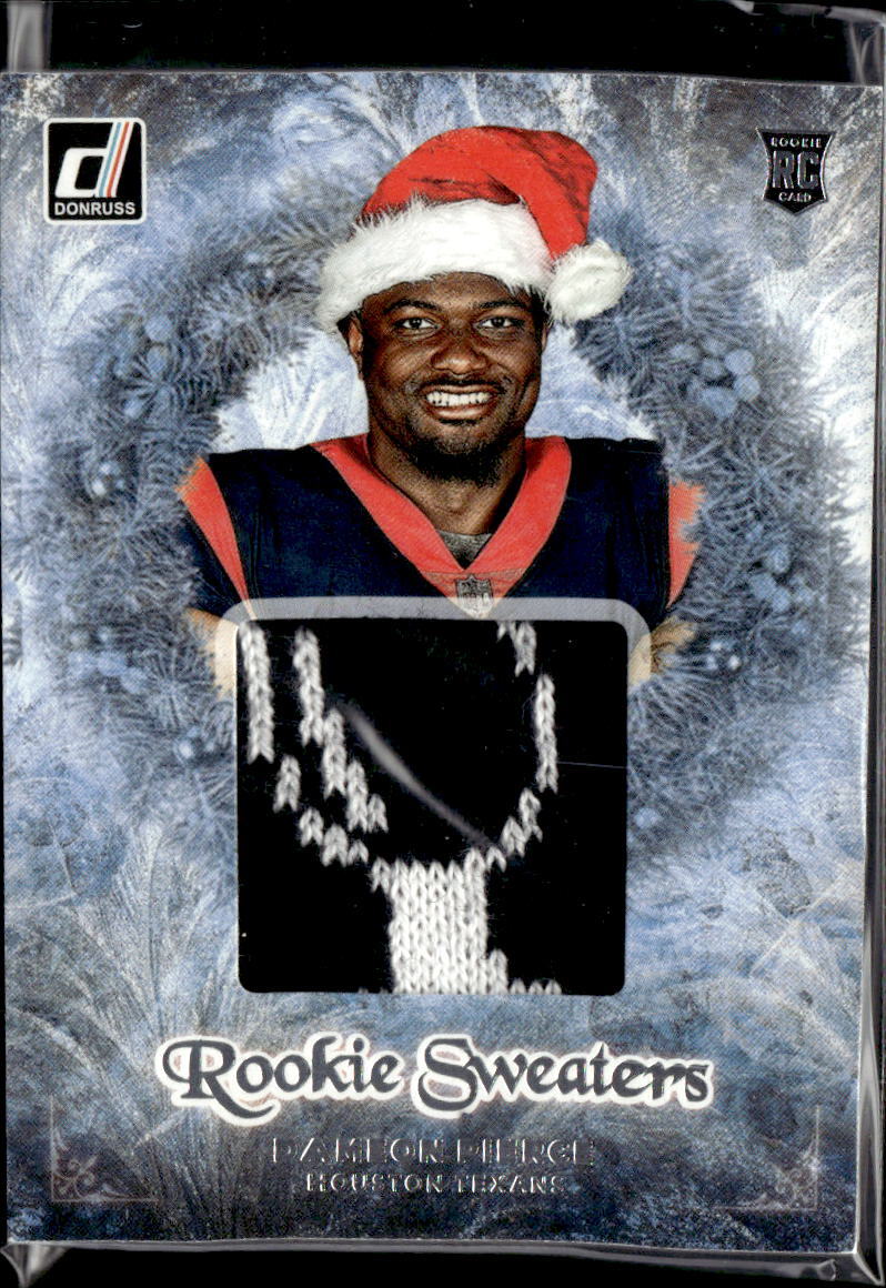 Dameon Pierce Panini Donruss Rookie Holiday Sweater #RHS40 Base