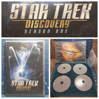 Star Trek:  Discovery - Season One (Paramount DVD, 2017) Pre-Owned 