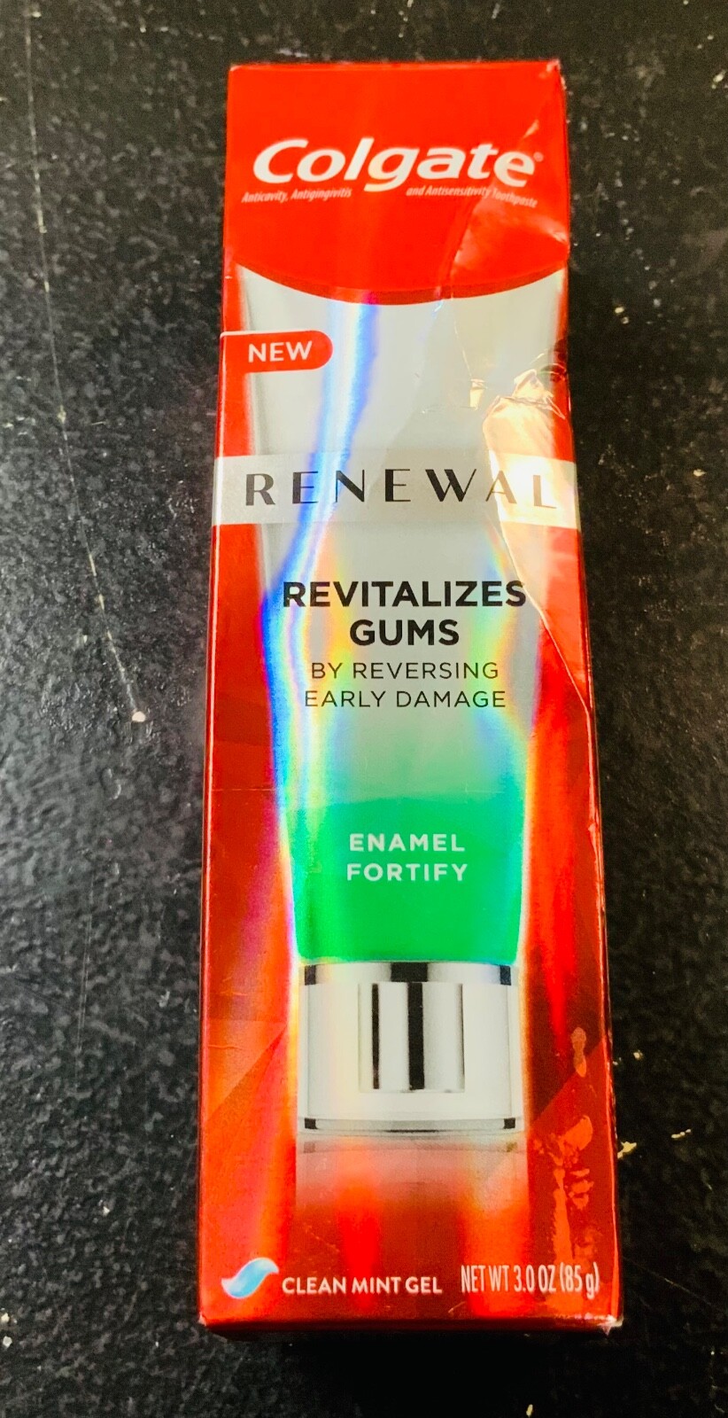 Colgate Revitalize Gum Renewal Toothpaste Deep Clean Mint Gel 3oz EXP 2