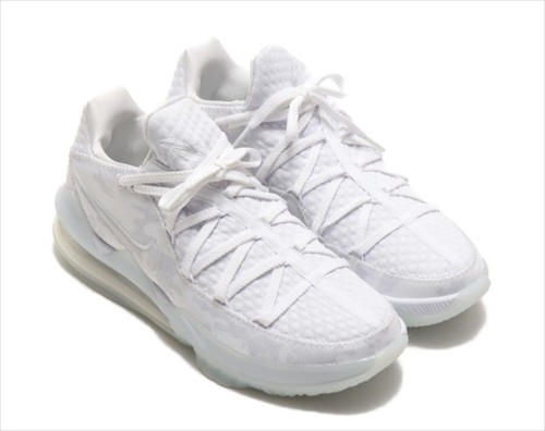 all white lebrons 17