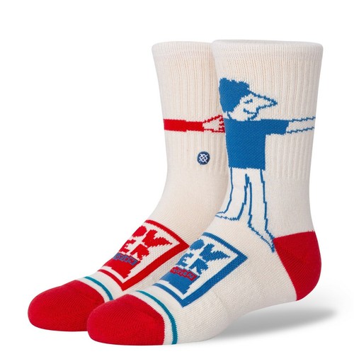 Stance Kids Socks 'Hug Time Kids' | Youth Large 3-5.5 | Crew | New With Tags - Picture 3 of 5
