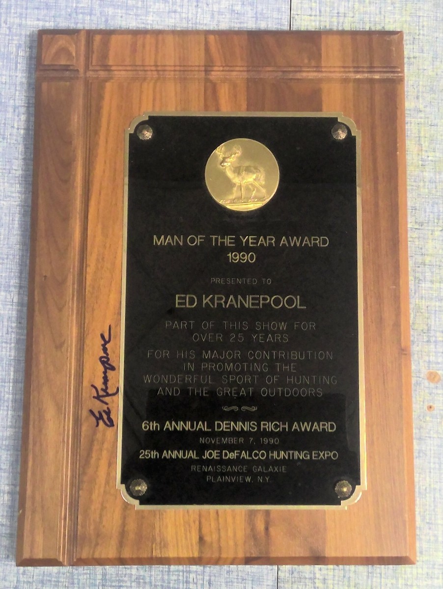 『野茂英雄 COLLECTOR'S PLAQUE』 Ed Kranepool New York Mets Award Plaque 1990 Man of The Year