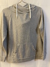 Old Navy Gray Hooded Sweatshirt Size Small