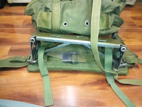US Army Military LC-1 Combat Field Pack Alice Backpack With Frame 1980's vintage - Picture 12 of 18