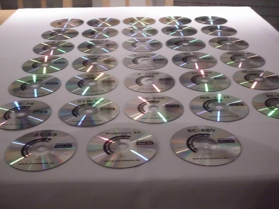 33 CD,s EMU Format Sample CDs ++STUDIOLINE++ nicebyte for professional use+ - Bild 2 von 4