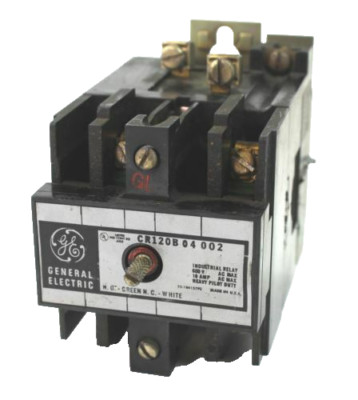 General Electric CR120B04002 Industrial Relay