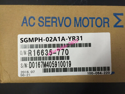 1PC YASKAWA SGMPH-02A1A-YR31 SERVO MOTOR  New Expedited Shipping DHL or FedEx