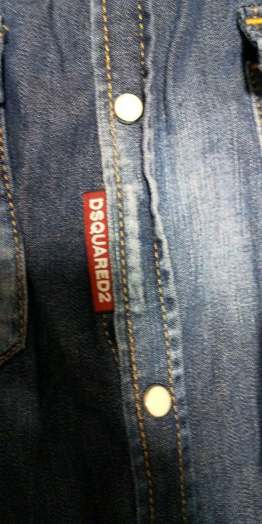 DSQUARED カジュアルシャツ 44(S位) 2009225J0010 Amazon.co.jp: [ディースクエアード]DSQUARED2 長袖シャツ