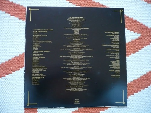 Neil Diamond The Jazz Singer Vinyl Canada 1980 Capitol 1st Press LP Hello Again - Imagen 7 de 15