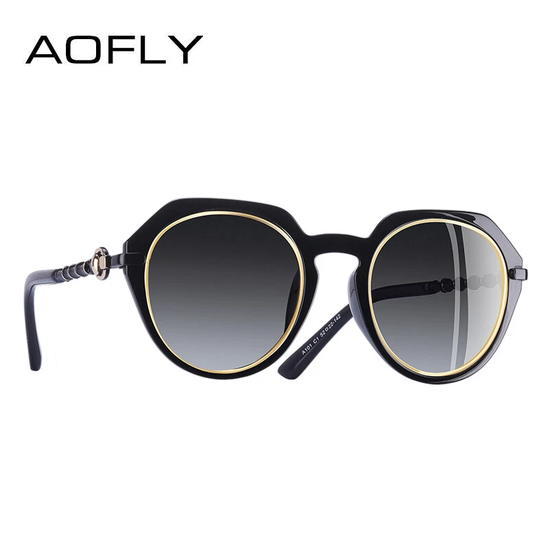 AOFLY-lunettes de soleil polarisées femmes | DISEÑO de marca, lunettes de Foto 2 de 4