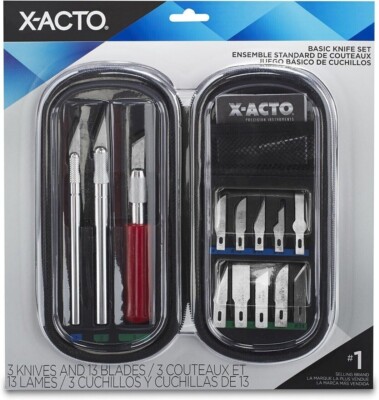 X-ACTO Compression Basic Knife Set (X-5285) Great for Arts and Crafts BRAND NEW!