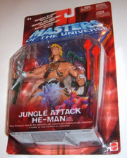 200x MASTERS OF THE UNIVERSE JUNGLE ATTACK HE-MAN MOTU FIGURE BRAND NEW SEALED