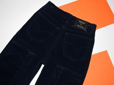 WOMEN'S VINTAGE VERSACE JEANS COUTURE MEDUSA CORDUROY PANTS 27 41 ITALY /US4 UK8