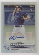 2022 Topps Chrome Update Auto Calvin Faucher #AC-CF Auto 8h7