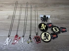 Official Insane Clown Posse ICP Juggalo Hatchetman Necklace & Belt Buckle Lot