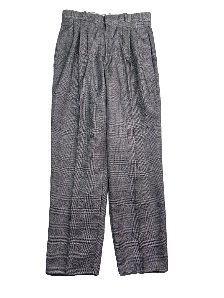 Pleated Polyester Pants for Men for Sale - eBay