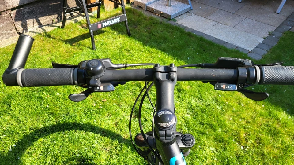 Damenfahrrad Mädchenfahrrad Mountainbike 26 Zoll 24 Gang Scheibenbremsen LED - Bild 4 von 4