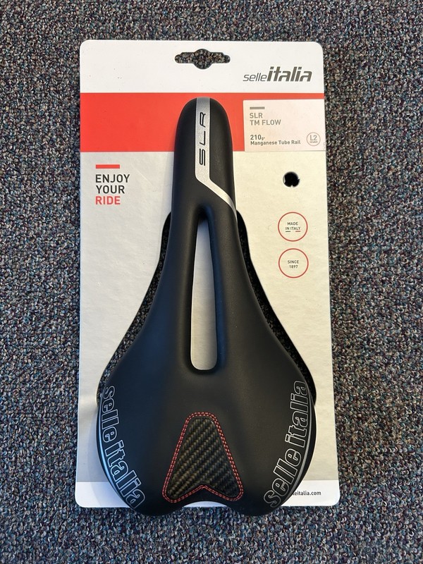 Selle Italia SLR TM Flow L2 Manganese Tube Rail New