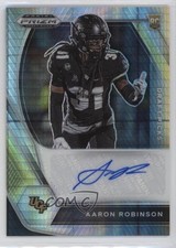 2021 Panini Prizm Draft Picks Hyper Aaron Robinson #DPA-AAR Auto 2r7
